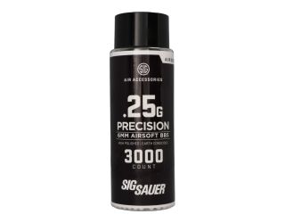 6MM AIRSOFT BB, 0.25G, 3,000CT