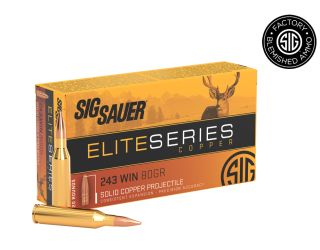 243 WIN, 80GR, ELITE SERIES COPPER - Blemished