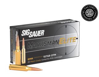 6MM Creedmoor, 107GR, Elite Match Grade, OTM - Blemished
