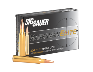 300 WIN MAG, 190GR, ELITE MATCH GRADE, OTM, BOX/20