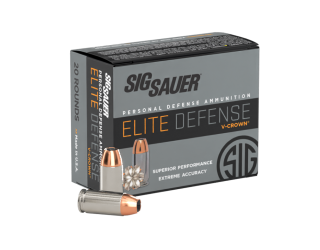 40S&W, 180GR, Elite V-Crown, JHP
