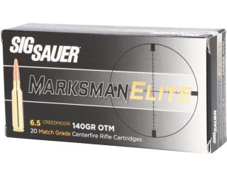 6.5 Creedmoor Marksman Elite, 140 Gr OTM, 20 Count