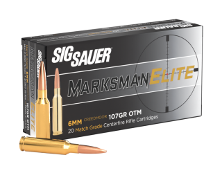 6MM Creedmoor, 107GR, Elite Match Grade, OTM