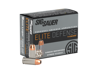 9MM, 115GR, Elite V-Crown, JHP