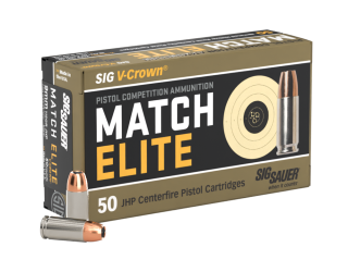 9MM, 115GR, ELITE V-CROWN COMPETITION, JHP