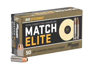 9MM, 147GR, Match Elite Competition JHP