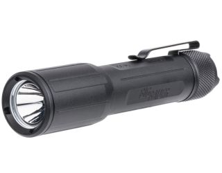 Unveiling the Sig Sauer FOXTROT-EDC FULL-SIZE, a formidable beacon of light captured in this image. This full-size tactical flashlight showcases the relentless commitment to excellence that defines Sig Sauer. With a robust design and powerful illumination