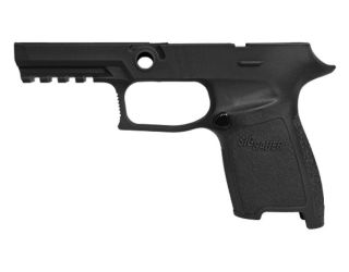 P320 COMPACT 9MM/40/.357 GRIP MODULE - BLACK, MEDIUM GRIP