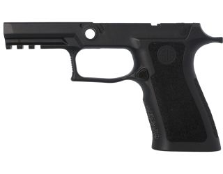 P320 CARRY 9MM/40/.357 GRIP MODULE - BLACK, MEDIUM GRIP (MAGWELL & WEIGHT COMPATIBLE)
