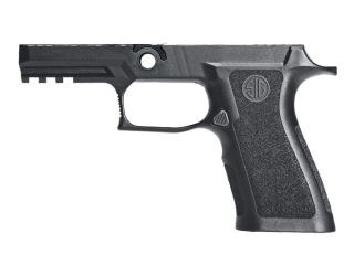 P320 XCARRY 9MM/40/.357 GRIP MODULE - BLACK, LARGE GRIP (MAGWELL & WEIGHT COMPATIBLE)