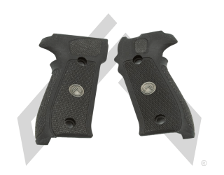 GRIP SET, 226A1, G-10, BLK, LEGION MEDALLION, DA/SA