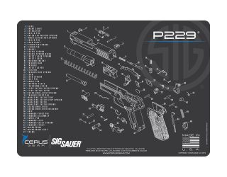 P229 Gun Mat - Cerus Gear