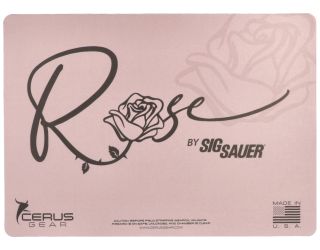 ROSE BY SIG SAUER CLEANING MAT, MAUVE