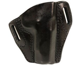 Outside the waistband premium leather holster created by Mitch Rosen for the 1911 Carry