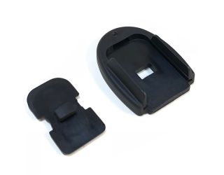 P320/P250 FLUSH FIT MAGAZINE BASEPLATE, BLACK