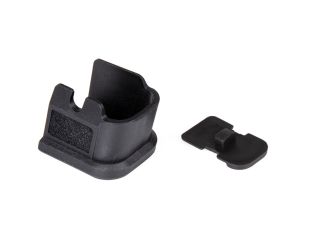 P320 21RD 9MM EXTENDED MAGAZINE BASEPLATE, BLACK