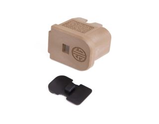 P320 21RD 9MM EXTENDED MAGAZINE BASEPLATE, COYOTE