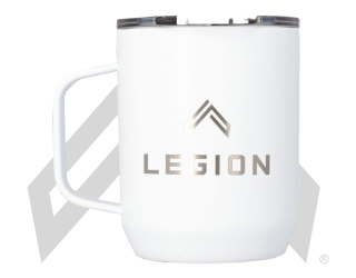 LEGION 12OZ CAMP MUG - INSULATED STAINLESS CAMELBAK -WHITE