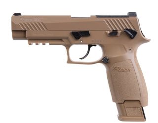 SIG SAUER M17 co2 air pistol - easy to use, 177 pellet replica of the US Army's MHS Pistol, self-contained magazine, 380fps semi-auto | SIG SAUER M17 air pistol