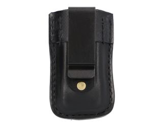 SIG Mitch Rosen Leather Double Magazine Pouch .45 Single Stack Black 1 1/2 Belt 