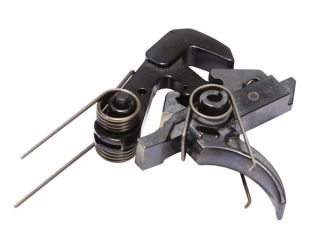 This Two Stage Match Trigger reduces the weight of the pull to break crisp and clean at approximately 5lbs.