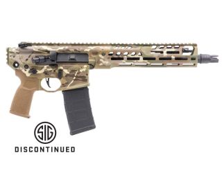 The Sig Sauer MCX-SPEAR LT MULTICAM, a masterpiece of innovation and tactical prowess. This image captures the essence of the MCX-SPEAR LT, showcasing its cutting-edge design in the distinguished MULTICAM pattern. This modular and adaptable rifle. 