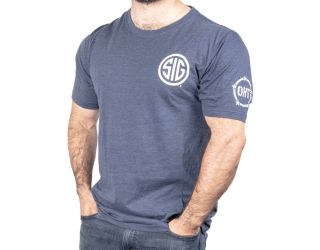 OHT SHIELD-COLOSSEUM MEN'S NAVY BLUE T-SHIRT