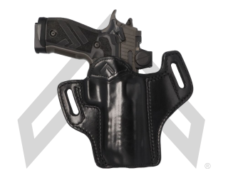 P226-XFIVE LEGION RX OWB PREMIUM LEATHER HOLSTER - MITCH ROSEN