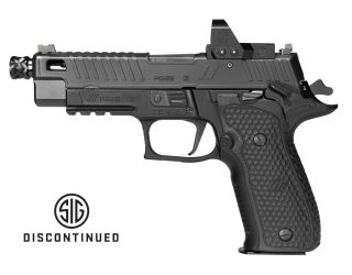 "The P226 ZEV pistol: A high-performance firearm meticulously crafted with ZEV Technologies upgrades for unparalleled accuracy and reliability."