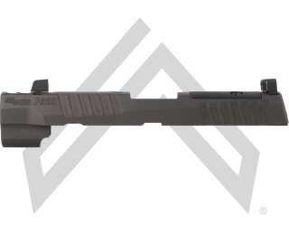 P320 LEGION FULL-SIZE 9MM 3.9" INTEGRATED COMPENSATOR SLIDE ASSEMBLY, OPTIC READY, GRAY