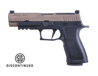This 9mm, fully featured, full-size SIG VTAC pistol comes equipped with Viking Tactical (VTAC) Day/Night sights and a stylish, enhanced, flat dark earth slide. 