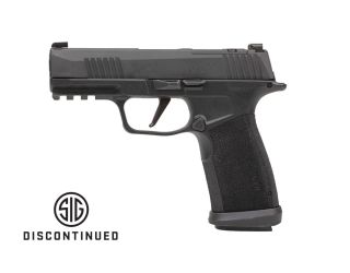 "Introducing the Sig Sauer P365-XMACRO TACOPS Pistol, a compact powerhouse of tactical excellence captured in this image. The P365-XMACRO TACOPS boasts advanced features and a sleek design, making it ideal for tactical operations. With its enhanced grip a