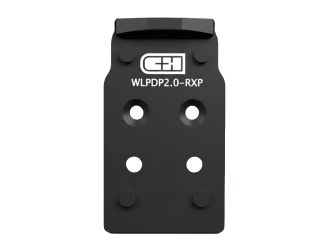 WALTHER DEFENSE PDP 2.0 - ROMEO-X PRO ALUMINUM SIGHT PLATE ASSEMBLY - C&H PRECISION