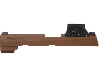 P320 FULL-SIZE 9MM 4.7" SLIDE ASSEMBLY, SIG-LOC PRO, COYOTE