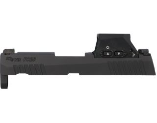 P320 X-COMPACT 9MM 3.6" SLIDE ASSEMBLY, SIG-LOC PRO, BLACK