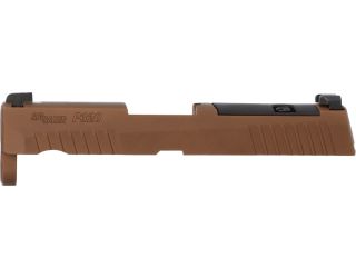 P320 SUB-COMPACT 9MM 3.6" SLIDE ASSEMBLY, OPTIC READY, COYOTE BROWN
