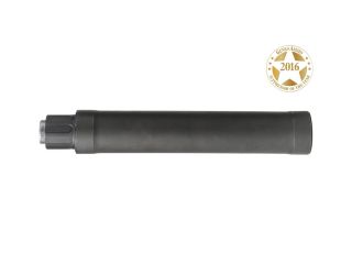 SIG SRD45 is titanium and stainless steel 45 suppressor, light weight and durable with a direct thread attachment, ships with both .578-28tpi and M16x1mm LH pistons. 