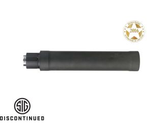 The SIG SAUER SRD9 is a titanium and stainless steel, 9mm direct thread suppressor. The SIG SRD9 is light weight and durable for increased accuracy; reduced report, muzzle flash, and felt-recoil.