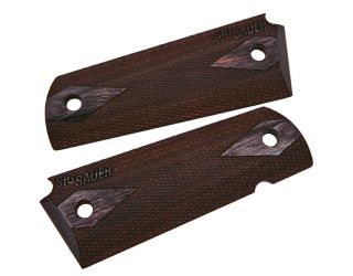 Blackwood Grips - Double Diamond Design for SIG 1911 Pistol