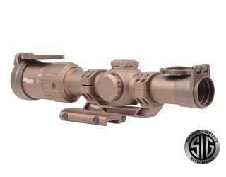 "The TANGO-MSR SFP LPVO optic: A precision-engineered scope designed for accurate long-range shooting with its second focal plane reticle, ensuring optimal performance in any situation."