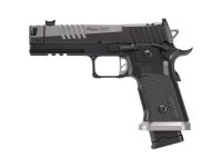 211, 9MM, 4.4IN, BLK, SAO, ALLOY GRIP, COMPENSATOR, FIBER OPTIC SIGHT, (3) 21RD MAG, MAGWELL