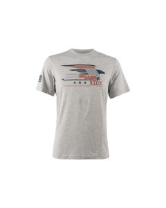 5.11 SIG SAUER SERRATED EAGLE SHORT SLEEVE TSHIRT - GRAY