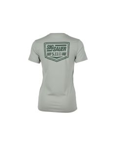5.11 SIG SAUER CREST - WOMEN'S SHADOW GREEN T-SHIRT