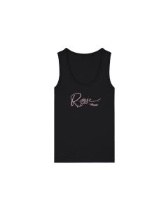 ROSE WOMEN'S TANK TOP - BLACK