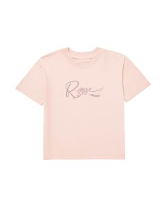 ROSE WOMEN'S BOXY T-SHIRT - BLUSH