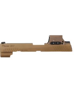 P320-M17 9MM 4.7" SLIDE ASSEMBLY, ROMEO-M17, COYOTE
