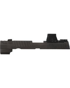 P320 FULL SIZE 9MM 3.9" INTEGRATED COMPENSATOR SLIDE ASSEMBLY, ROMEO-X PRO, BLACK