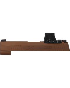 P365XL 9MM 3.7" SLIDE ASSEMBLY, ROMEO-X COMPACT, COYOTE BROWN