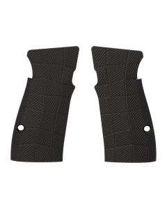 P365-AXG BRASS GRIDLOK GRIP PANELS - BLACK - LOK GRIPS