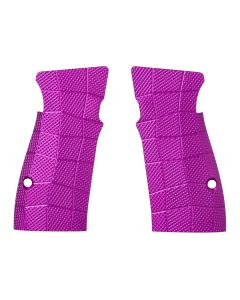 P365-AXG ALUMINUM GRIDLOK GRIP PANELS - PURPLE - LOK GRIPS